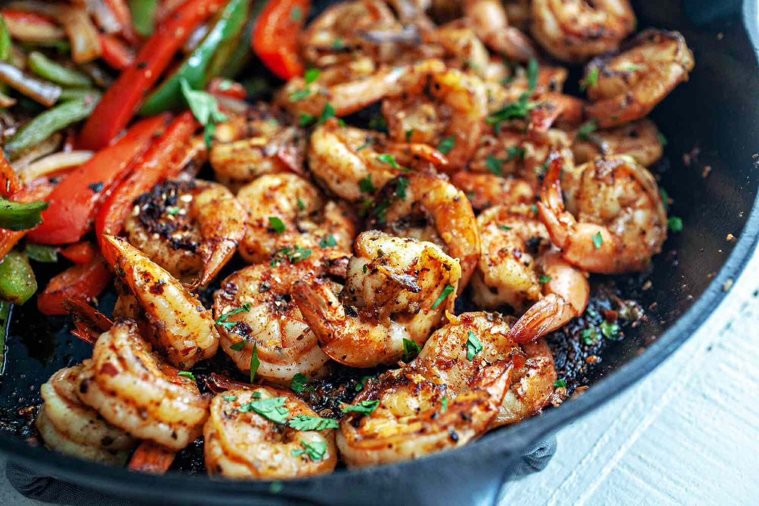How to Make Shrimp Fajitas