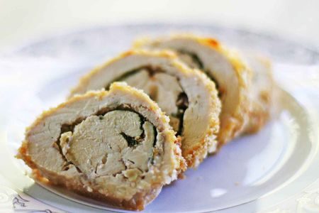 Stuffed Herb Chicken with Boursin