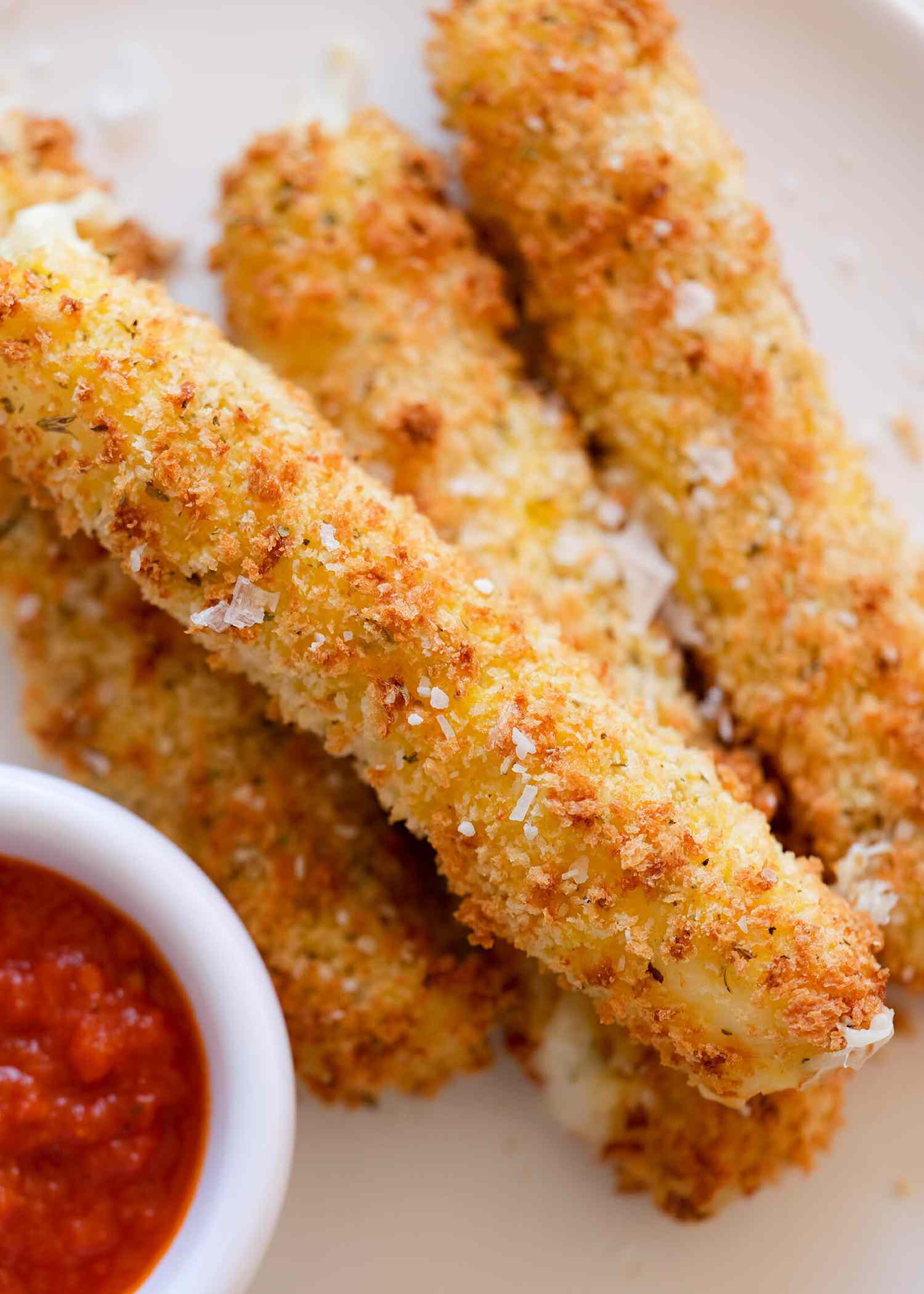 Frozen mozzarella sticks in air fryer