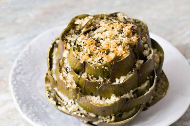 Baked Stuffed Artichokes