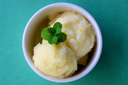 meyer lemon sorbet