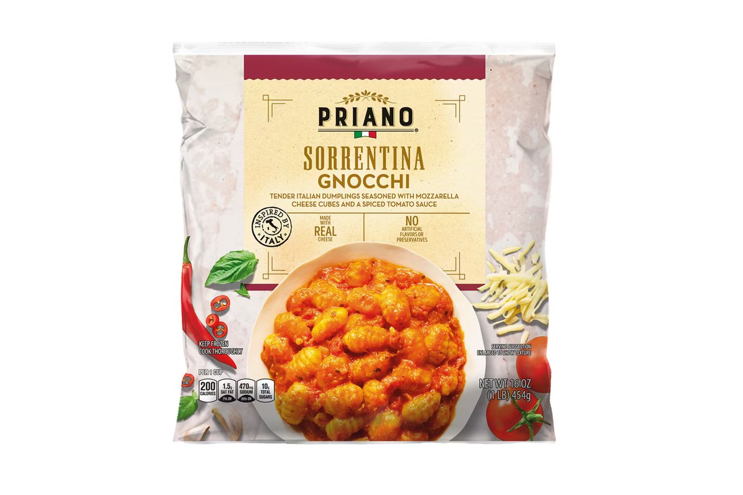 bag of Priano Sorrentina Gnocchi