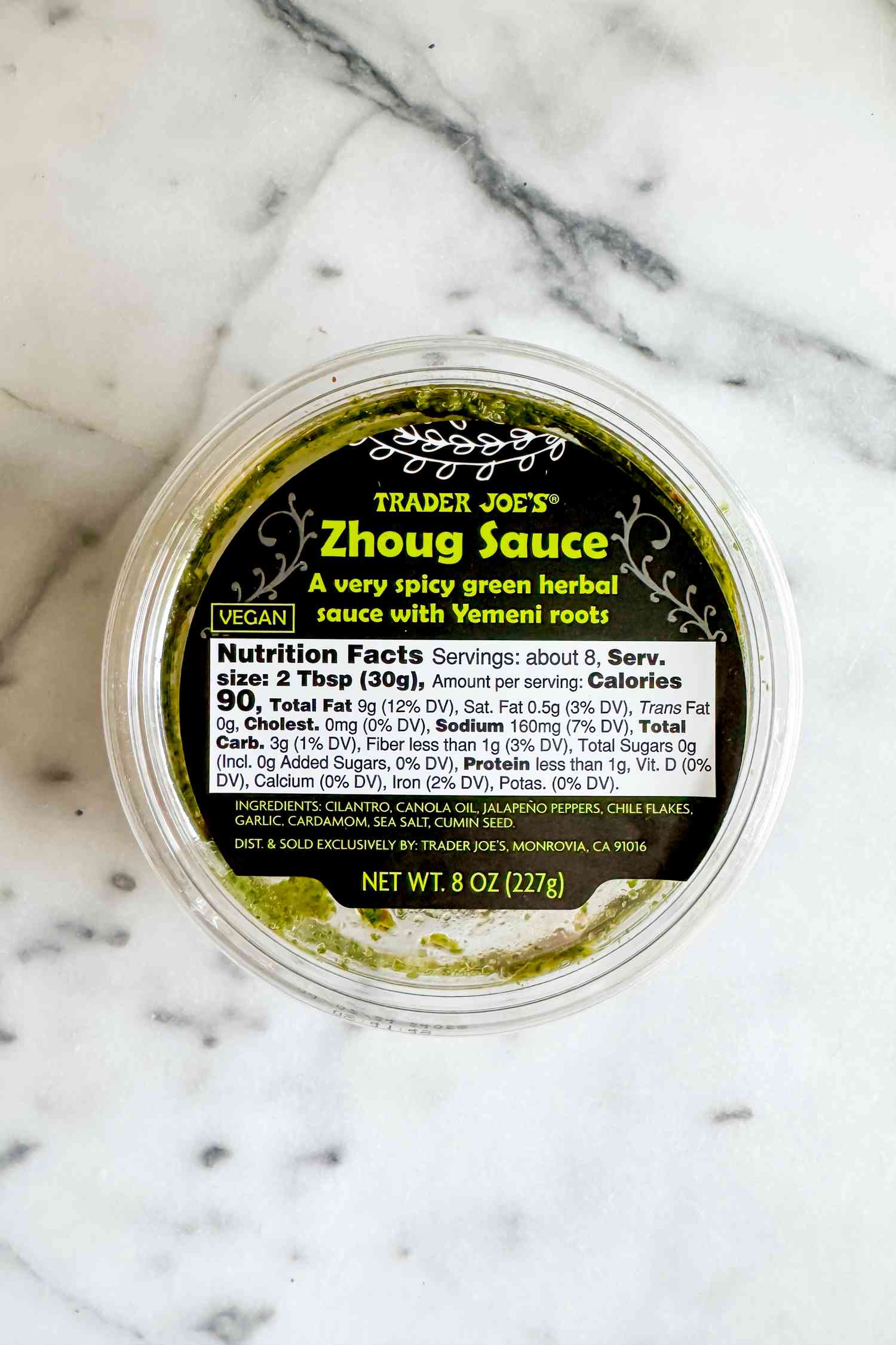 Trader Joe's Zhoug Sauce