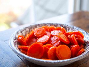 Maple Orange Glazed Carrots