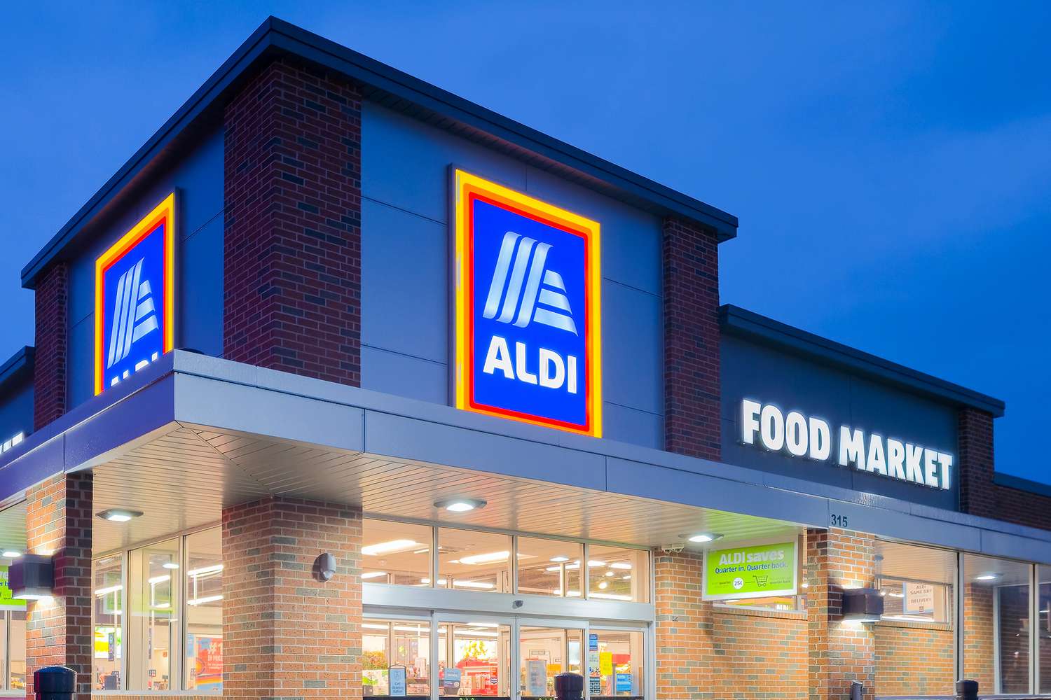 aldi storefront