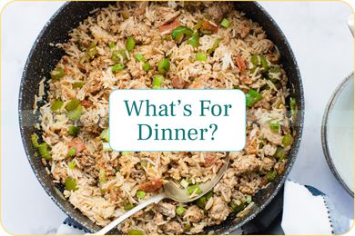 Early Mardi Gras meal plan. 