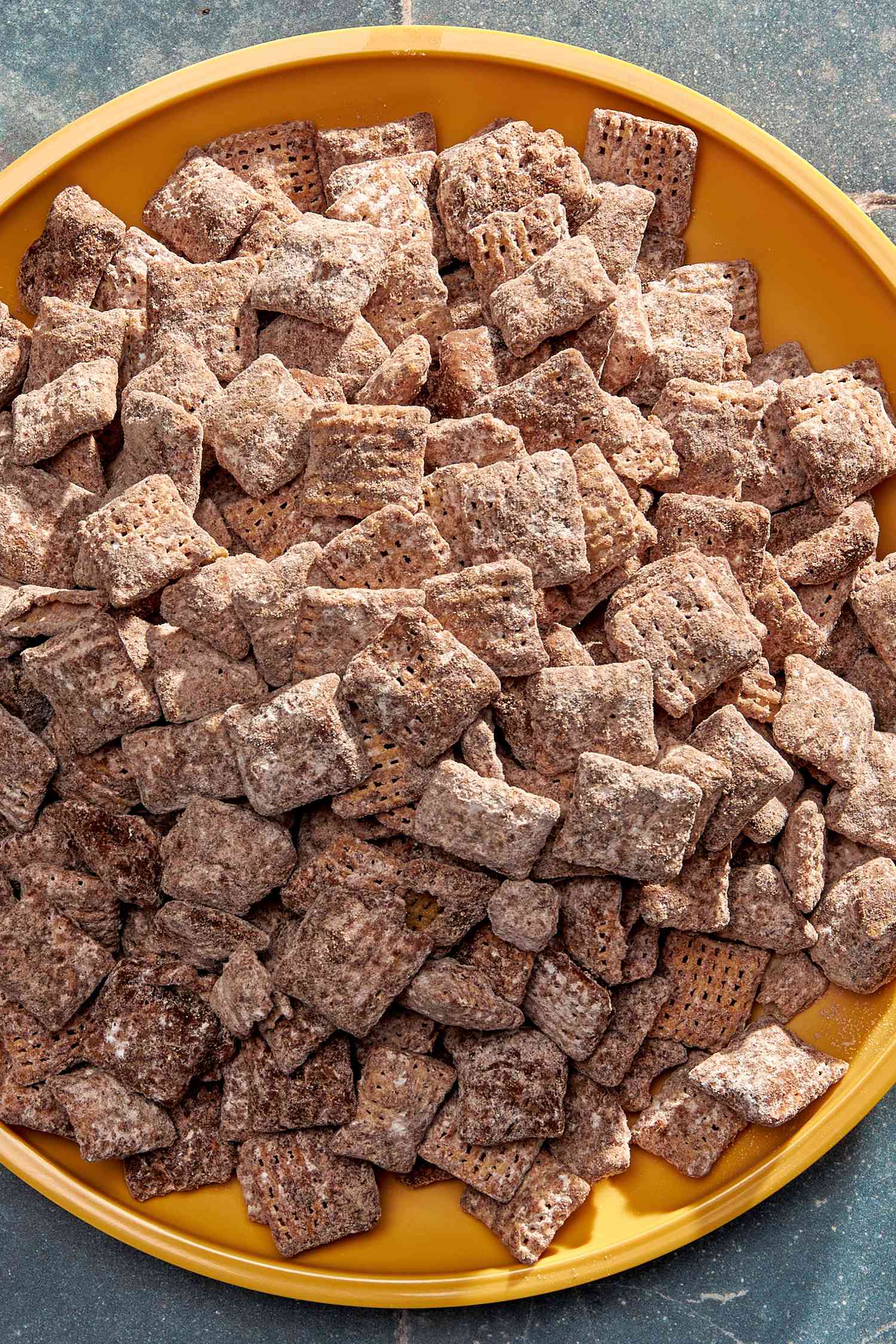 Bowl of nutella puppy chow 