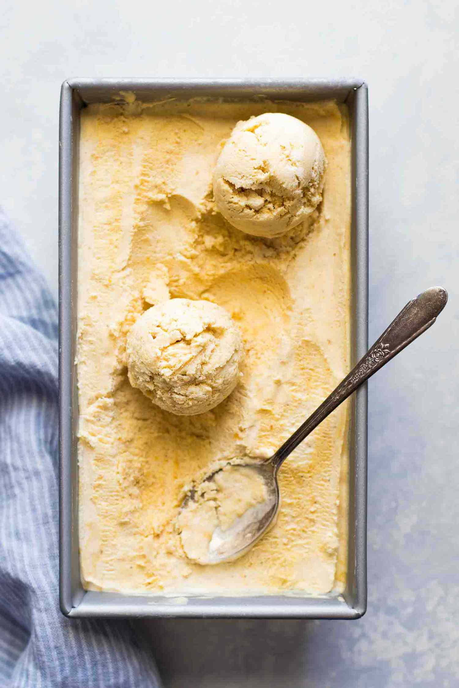 No-Churn Pumpkin Spiced Ice Cream