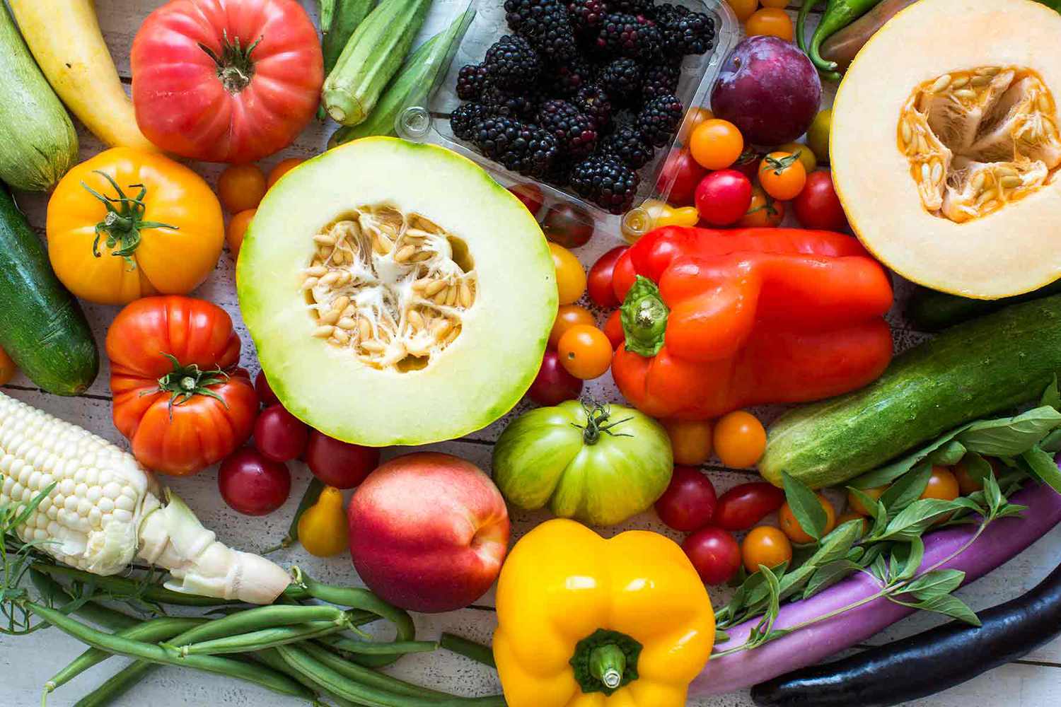 August Seasonal Produce Guide, what food is in season in summer?