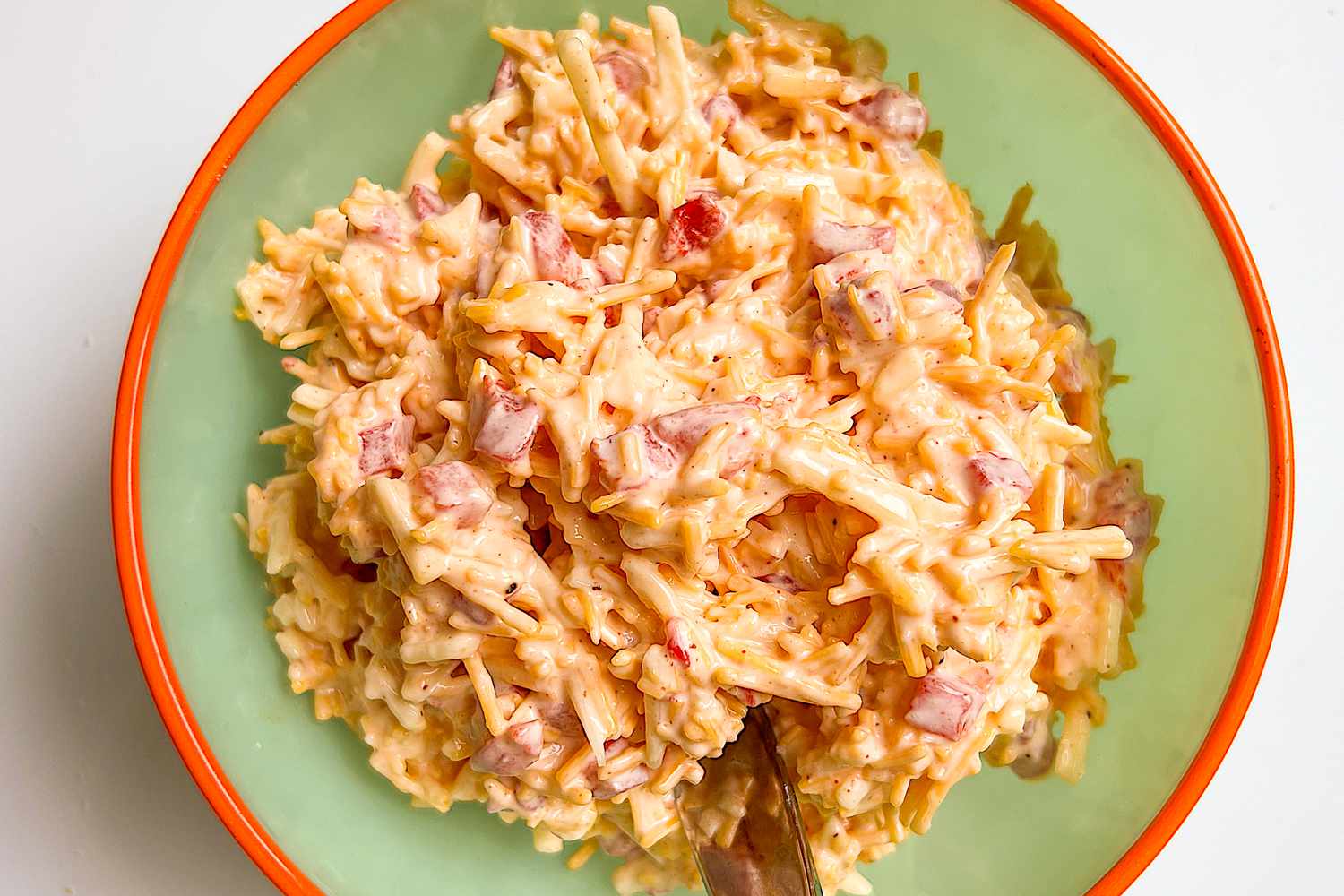 bowl of pimento cheese