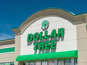 Dollar Tree storefront with signage and logo