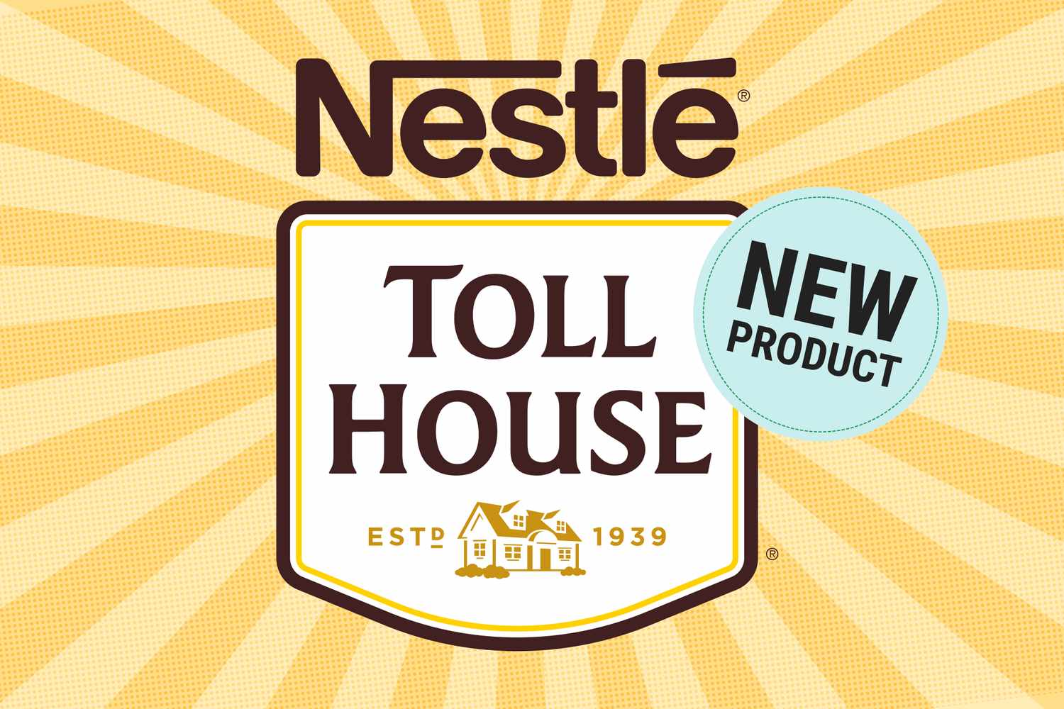 Nestle Toll House logo with a New Product label