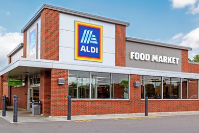 ALDI storefront