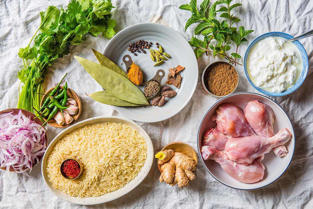 Easy Biryani with Chicken