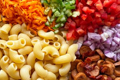 Chopped pasta salad