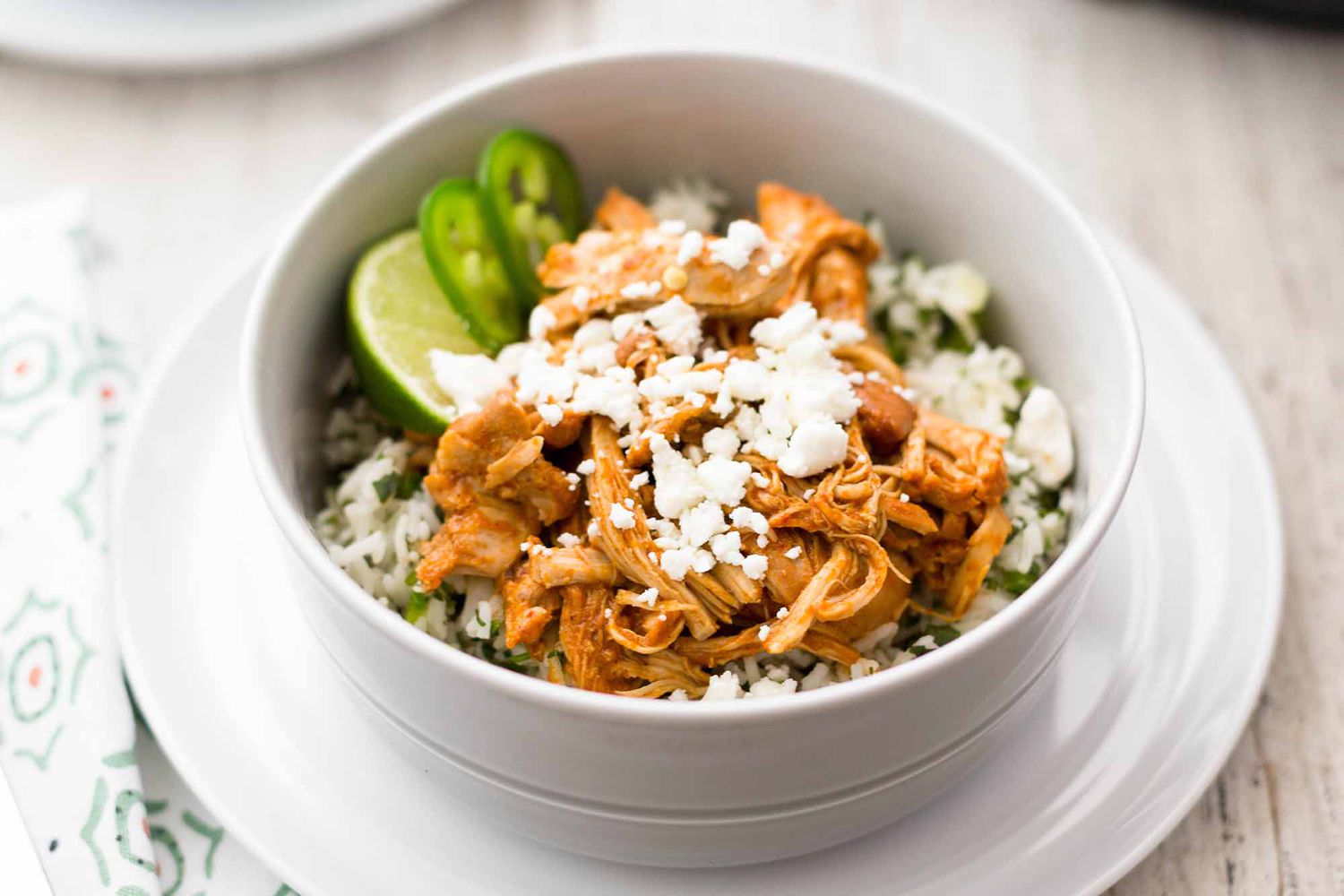 Pressure Cooker Chipotle Chicken and Rice Bowls