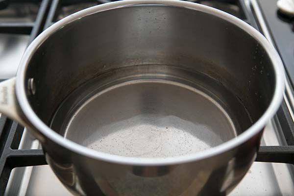 Water for Steaming Hard Boiled Eggs