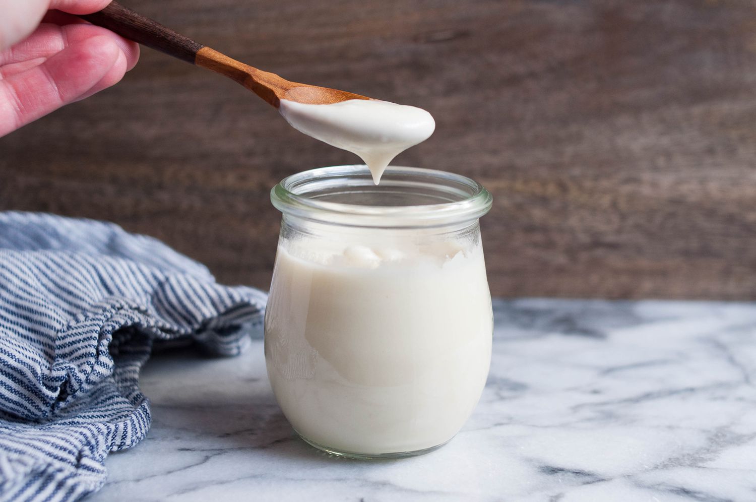 Alfredo Sauce in jar from refrigerator 