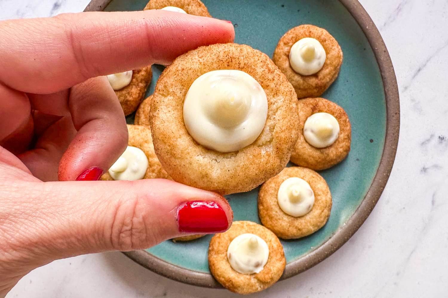 Snickerdoodle Blossom Cookies 