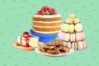 dessert treats on a table