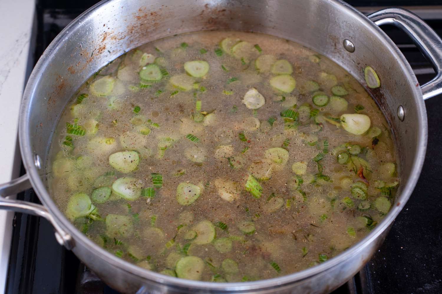 Make the piccata sauce.