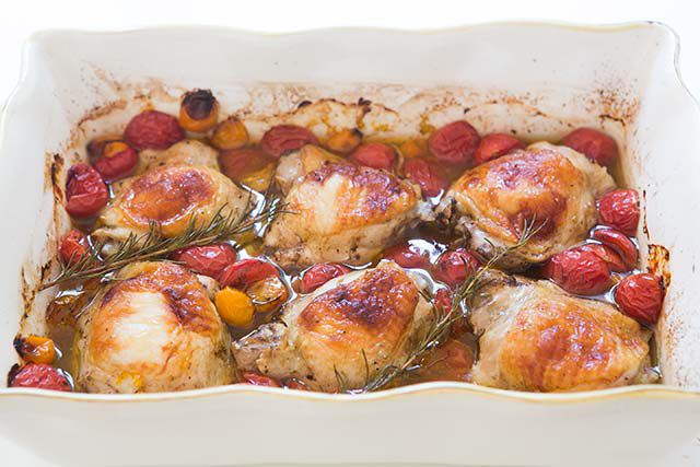 Baked bone-in chicken thigh recipe