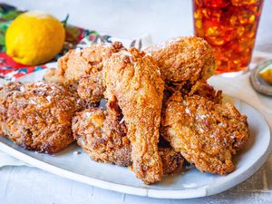 Oven fried chicken