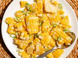 Corn Salad on a plate