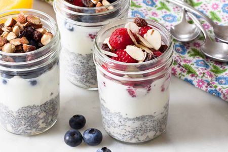 Grab-and-Go Oatmeal Chia Cups