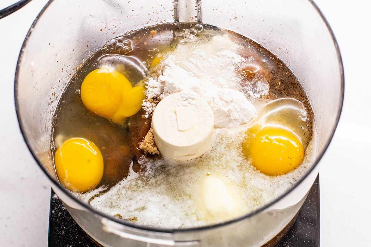 Best Ever Pecan Pie Bars add the eggs