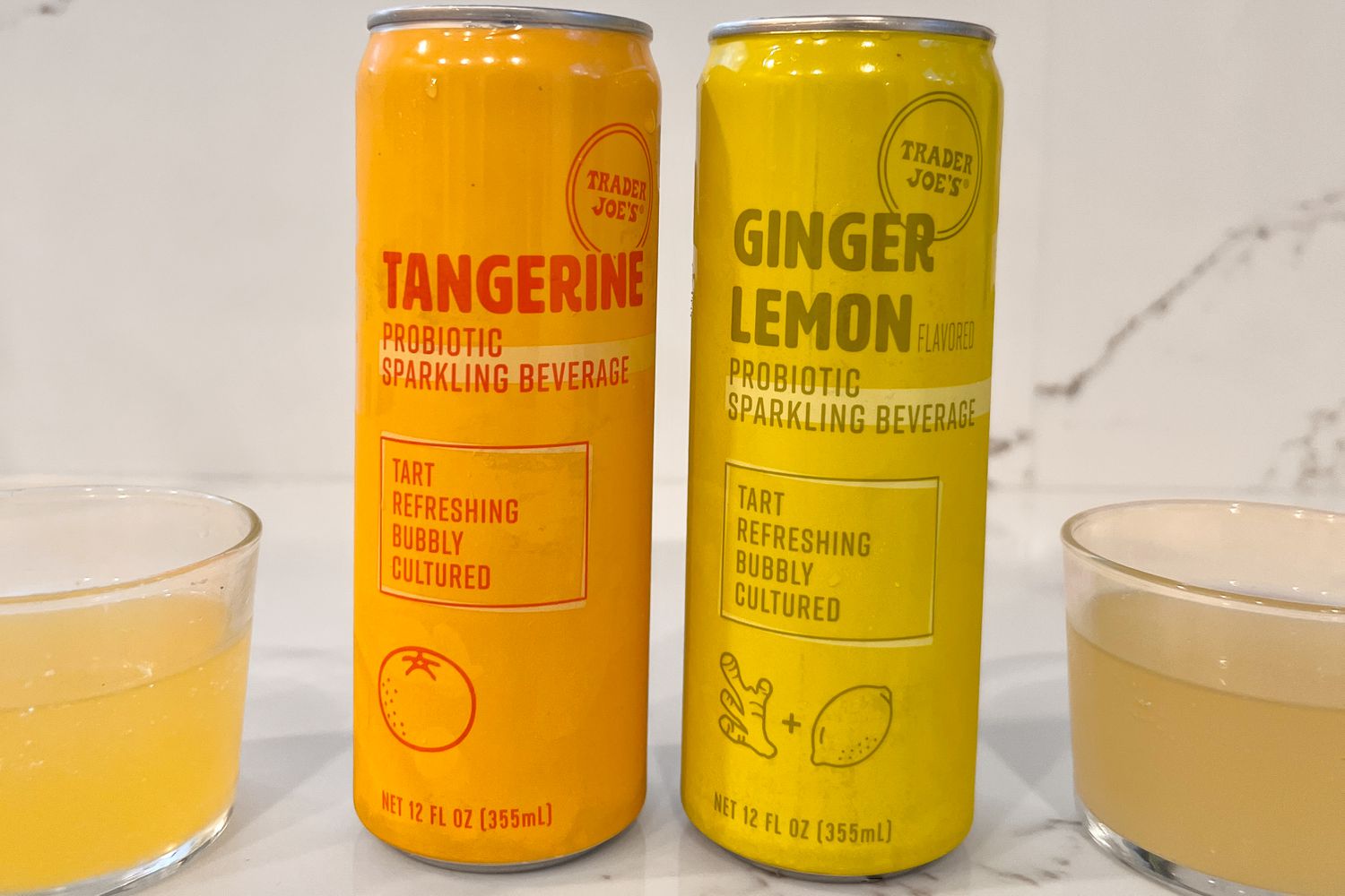 Trader Joe's probiotic sparkling beverage