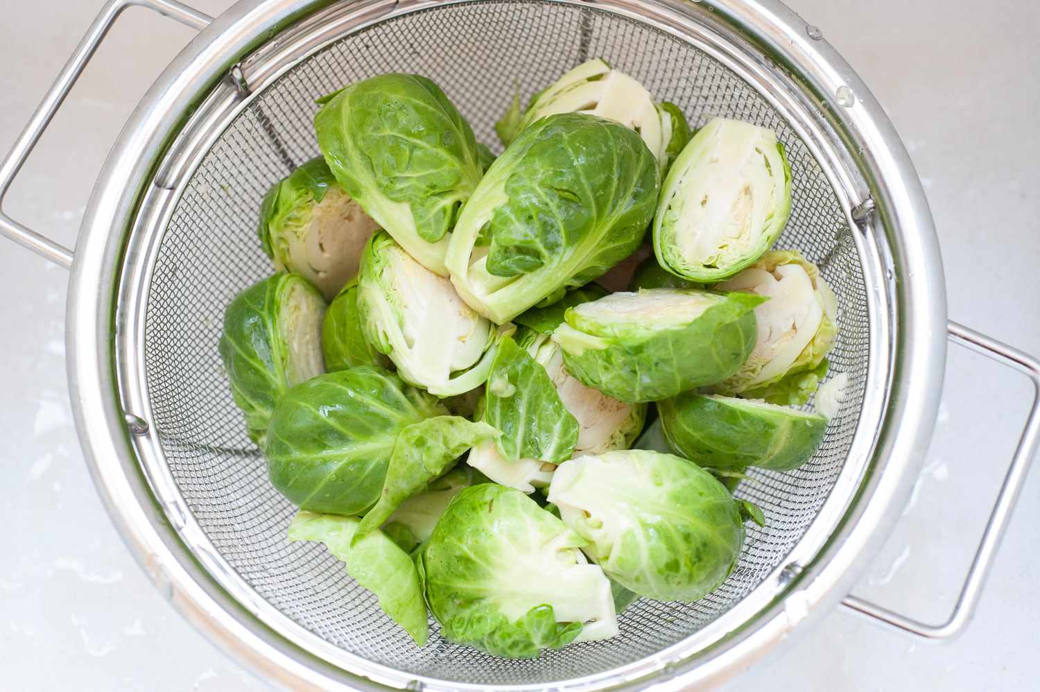 Brussels Sprouts Strained for Air Fryer Recipe