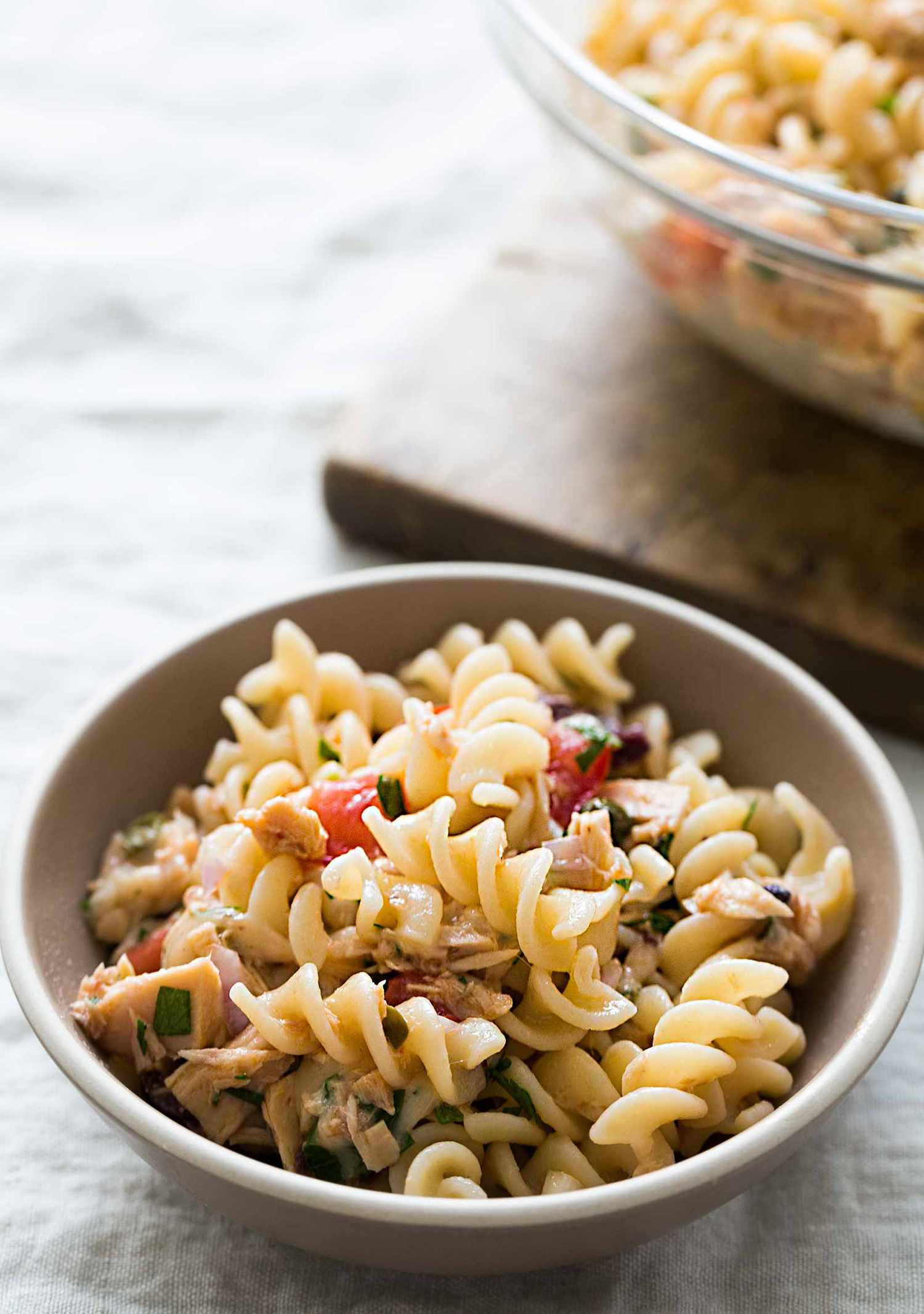 Mediterranean Tuna Pasta