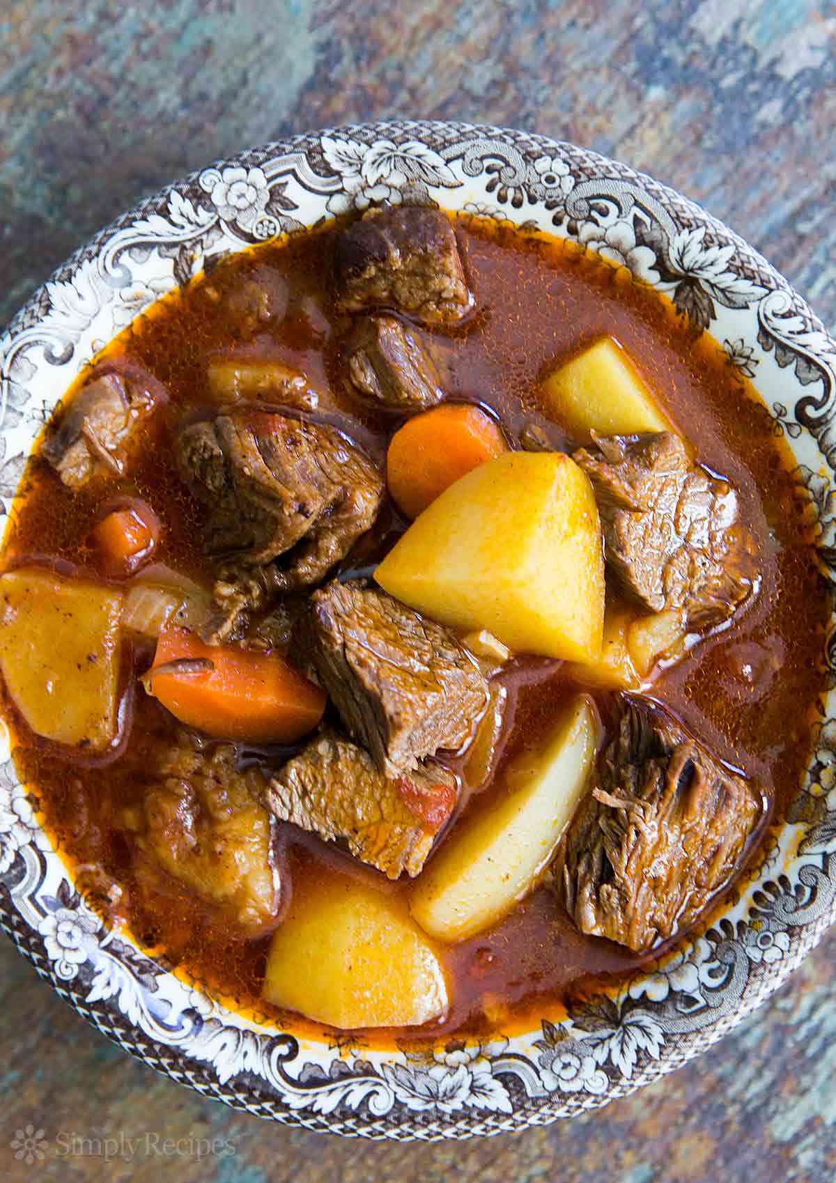 Short Rib Beef Stew Ale Recipe