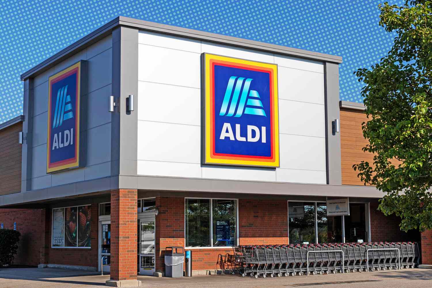 ALDI storefront 