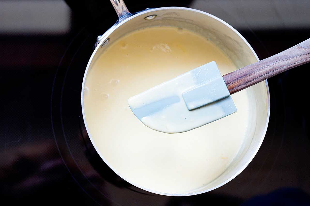 How to make Smores Ice cream - custard in a pot