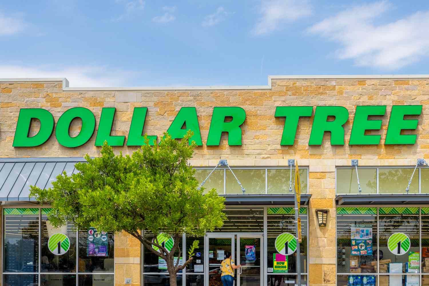 An outside view of a Dollar Tree store