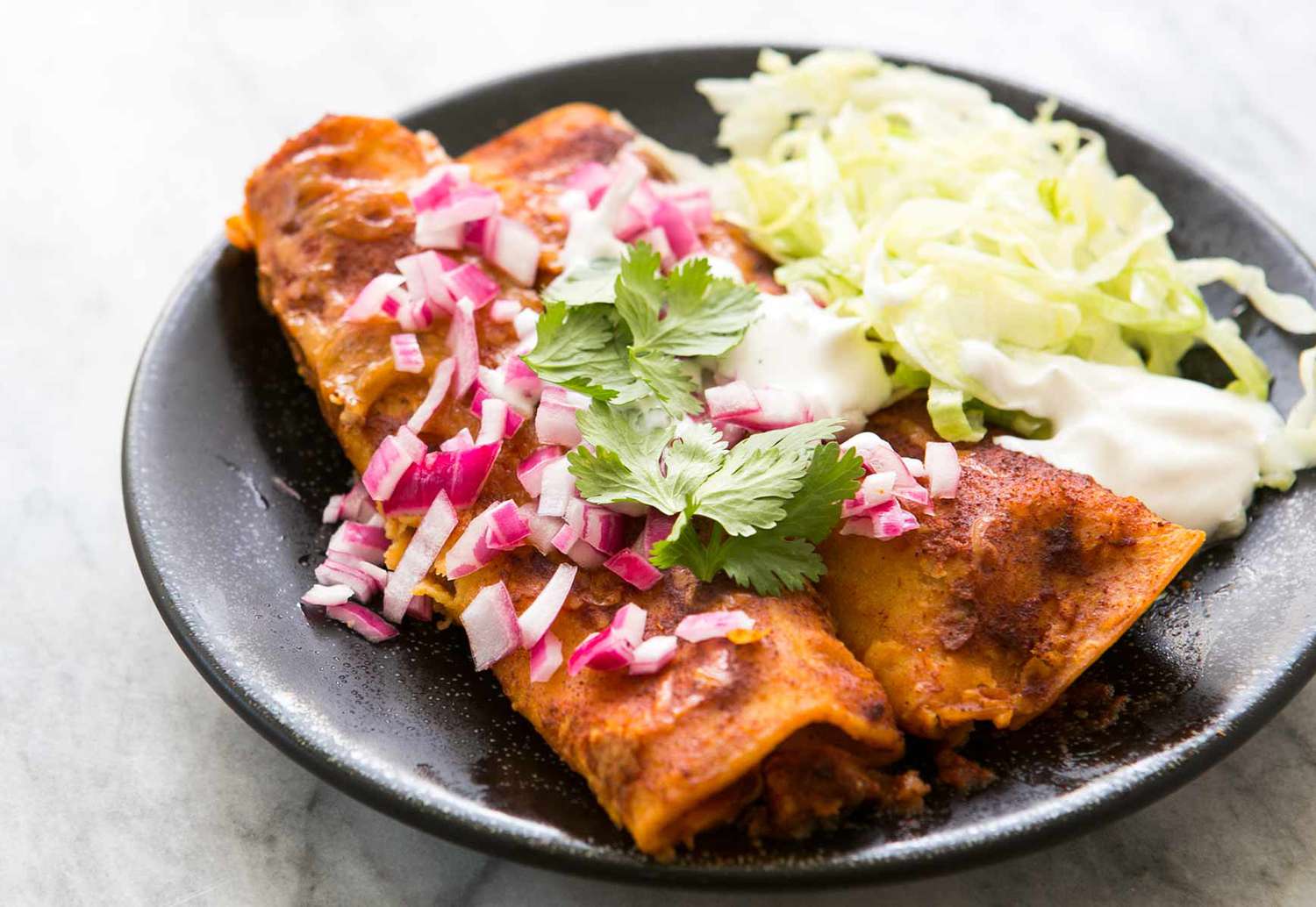 Easy Chicken Enchiladas