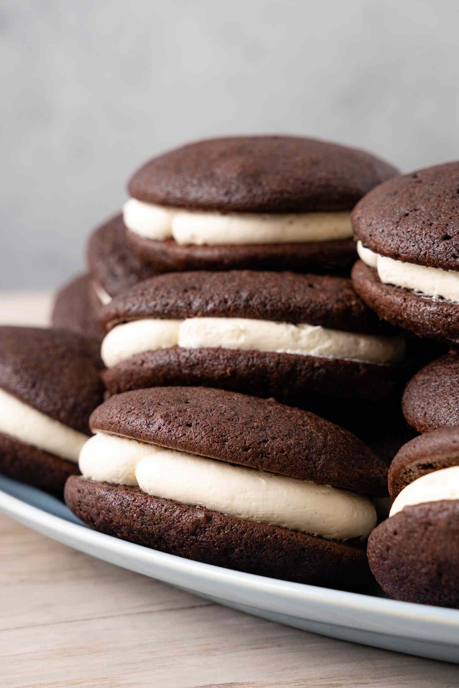 Pile of Whoopie Pies on a Plate