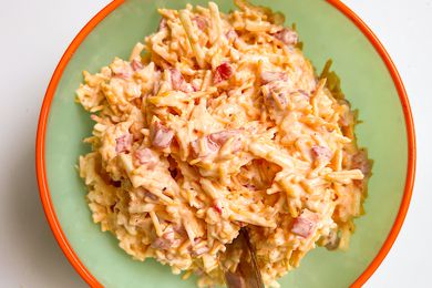 bowl of pimento cheese