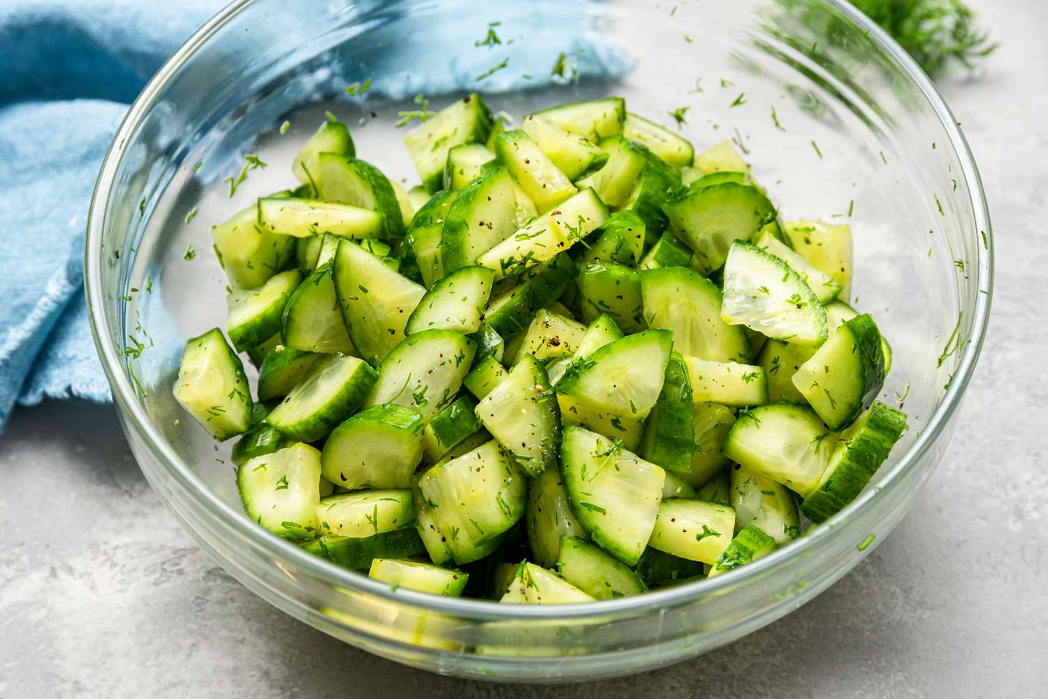 Fresh & Easy Cucumber Salad