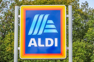 aldi store sign