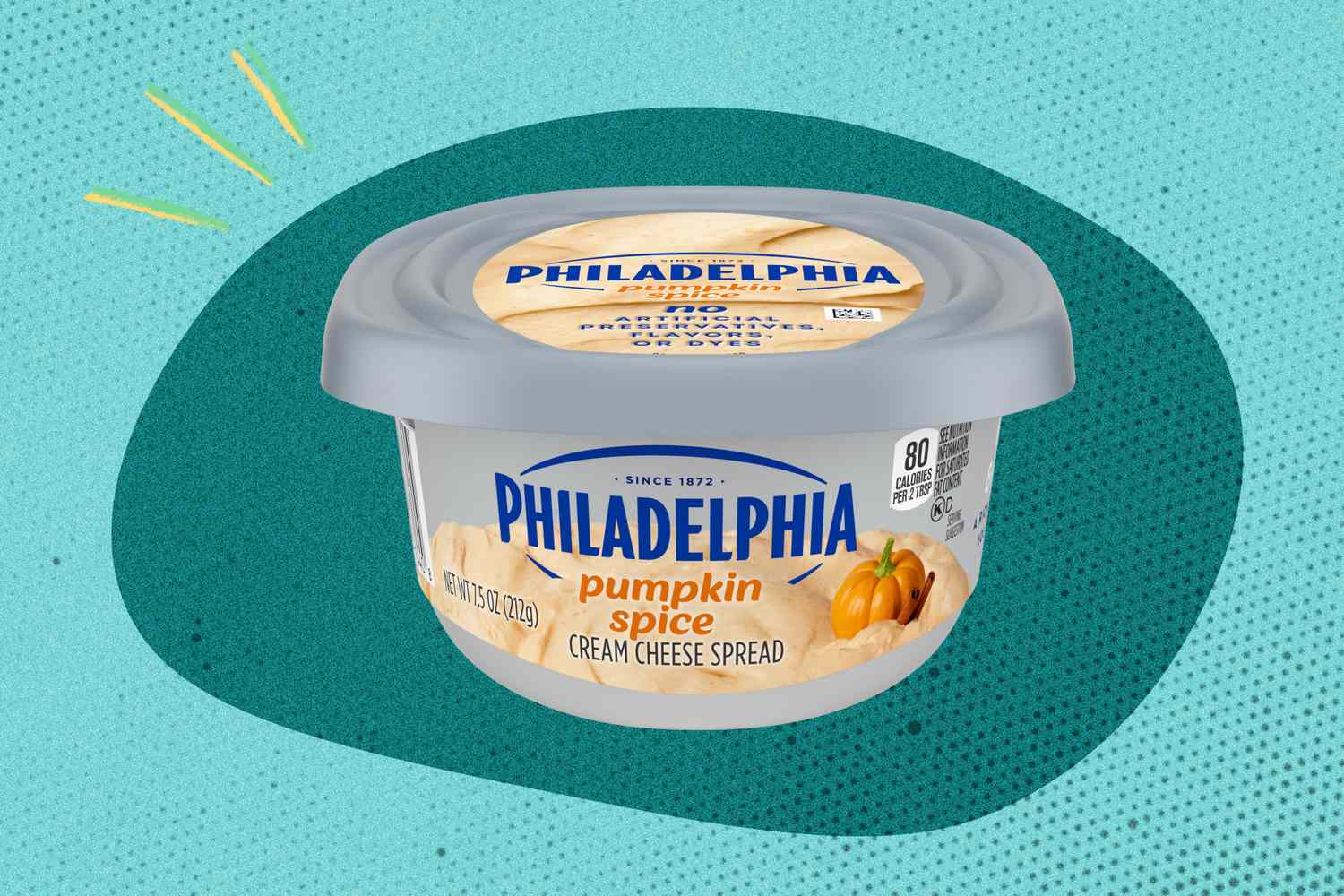 Philadelphia Pumpkin Spice Cream Cheese Spread container