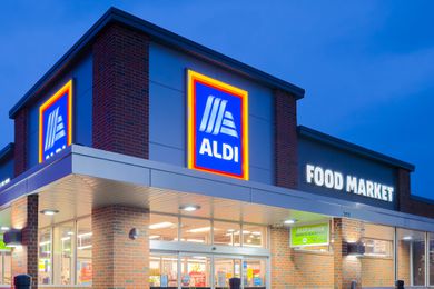 aldi storefront