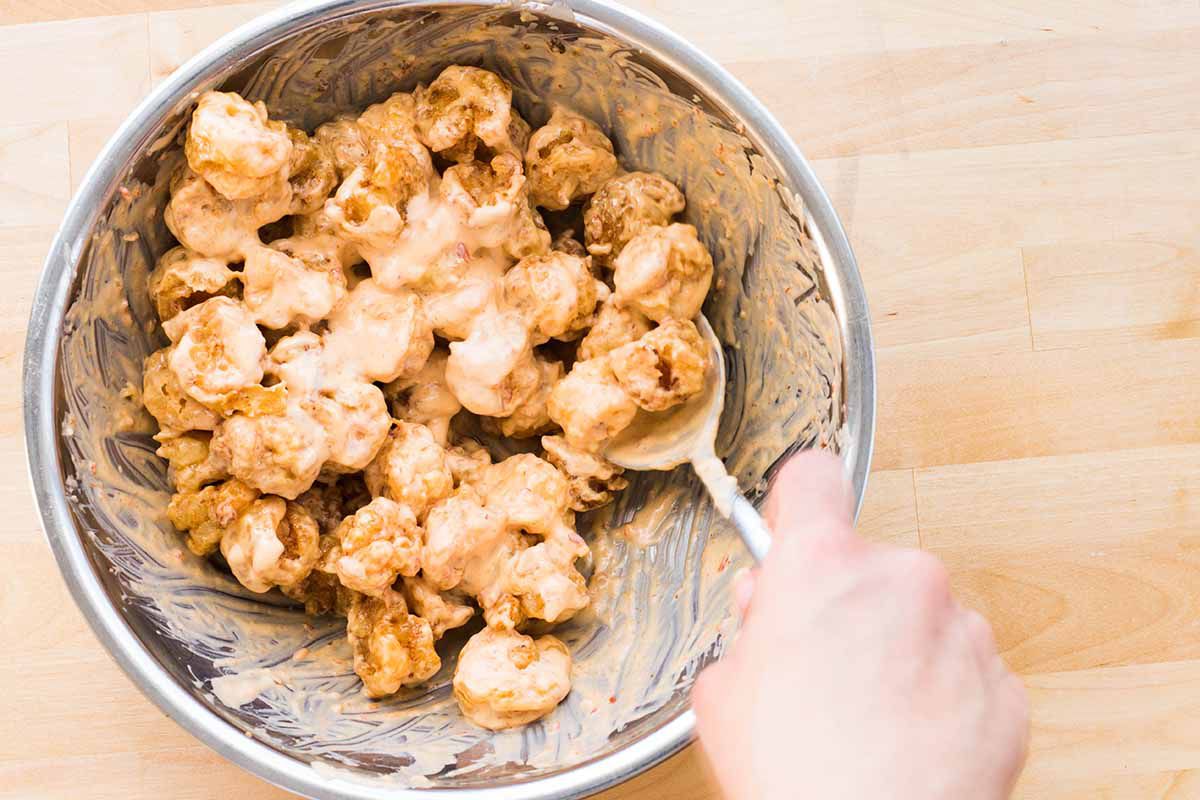 Bonefish Grill Bang Bang Shrimp Tacos Recipe marinate the shrimp