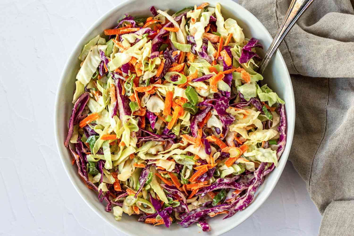 Classic Coleslaw in a serving bowl.