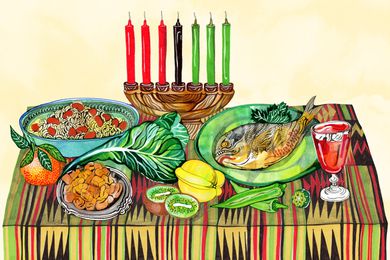 Kwanzaa Table