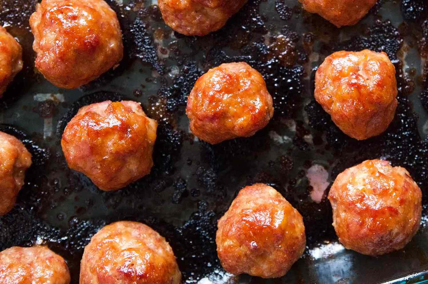 Pineapple Glazed Ham Balls