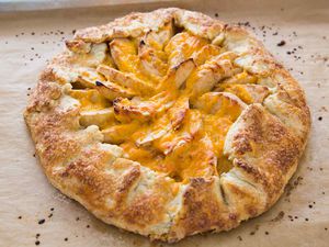 New England Apple Cheddar Galette