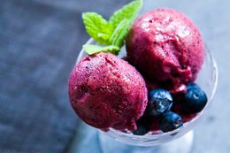 Blueberry Sorbet